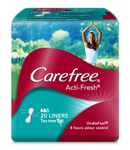 CAREFREE® ACTI-FRESH® Tea Tree Liners