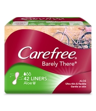 CAREFREE® BARELY THERE® Aloe Liners