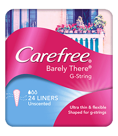 CAREFREE® BARELY THERE® G-String Liners