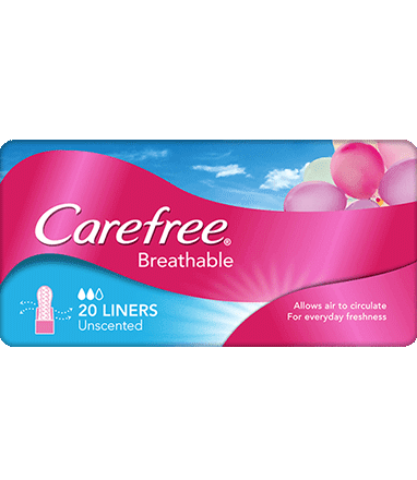 CAREFREE® Breathable Liners
